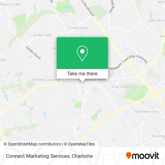 Connect Marketing Services map