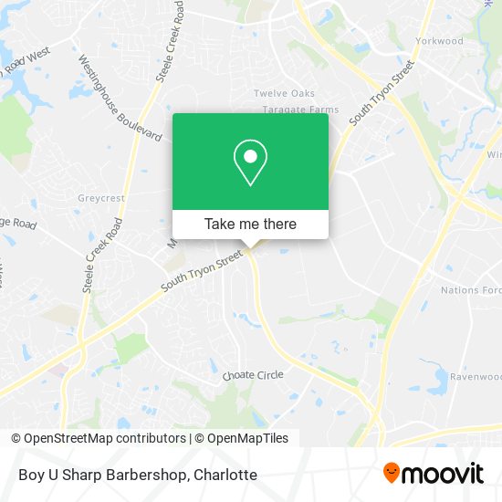 Boy U Sharp Barbershop map