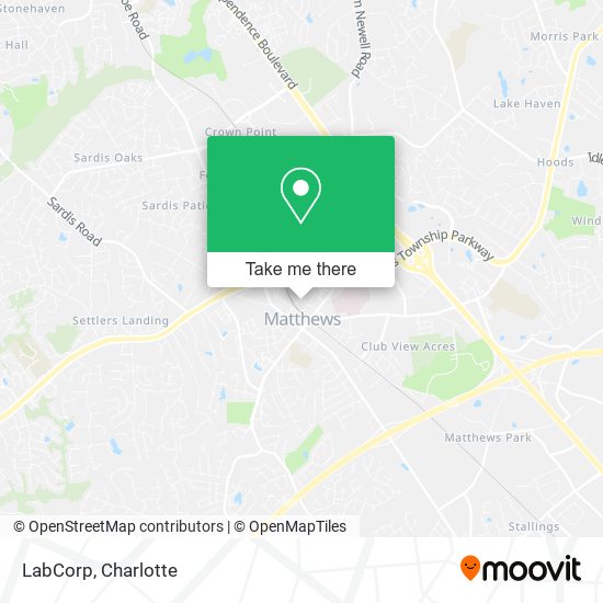 Mapa de LabCorp