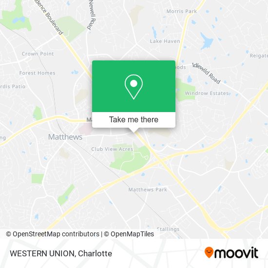 Mapa de WESTERN UNION