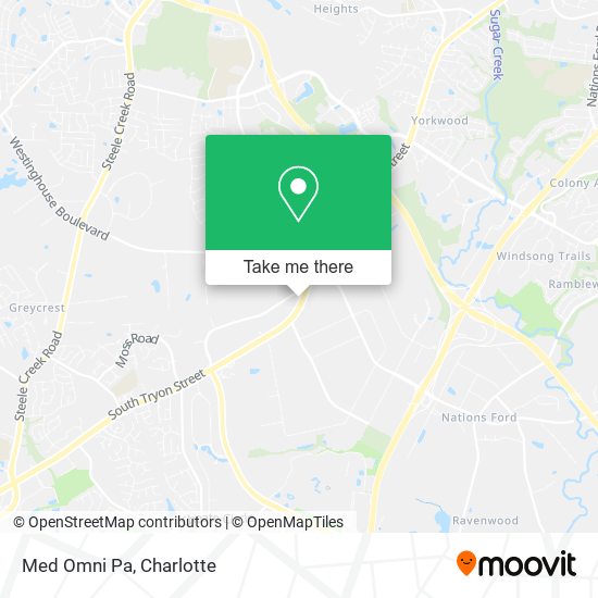Mapa de Med Omni Pa