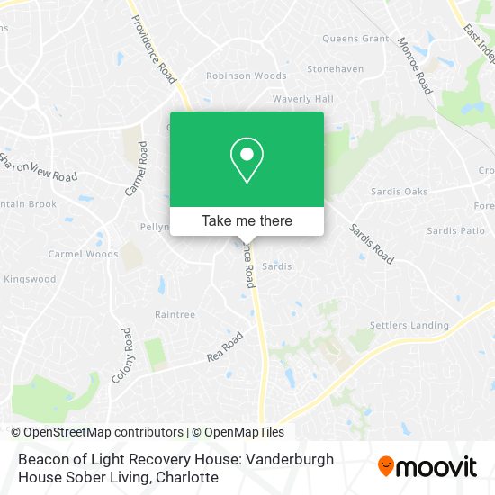 Beacon of Light Recovery House: Vanderburgh House Sober Living map