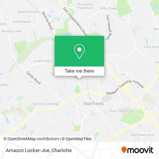Amazon Locker-Joe map
