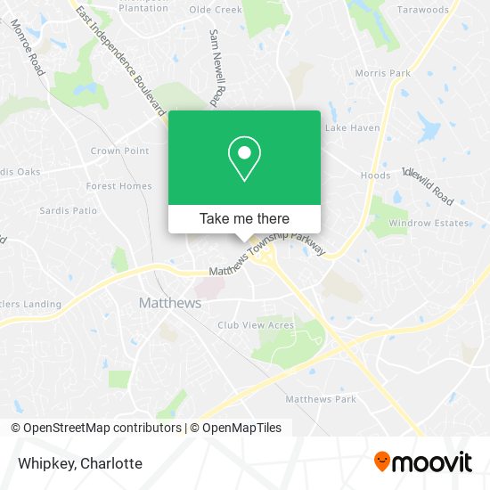 Mapa de Whipkey