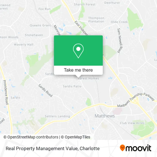Real Property Management Value map