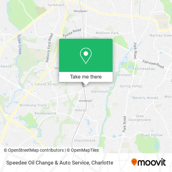 Speedee Oil Change & Auto Service map