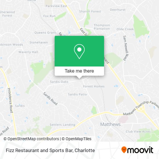 Fizz Restaurant and Sports Bar map
