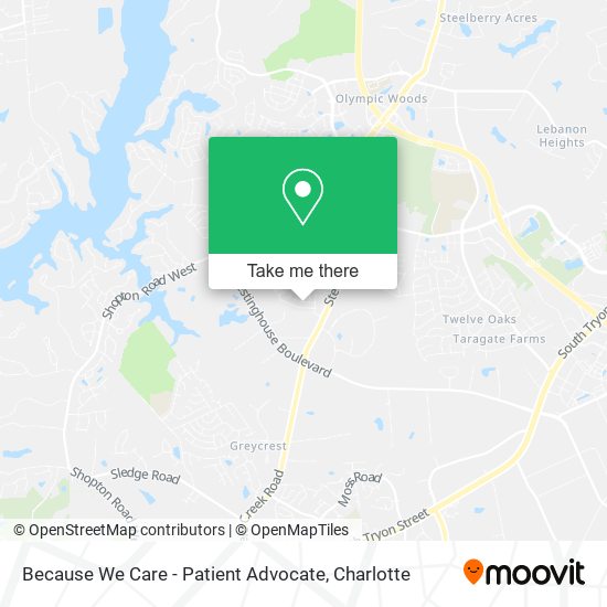 Mapa de Because We Care - Patient Advocate