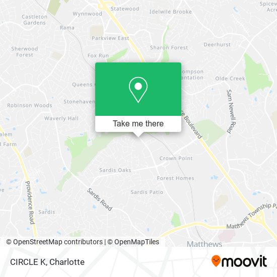 Mapa de CIRCLE K