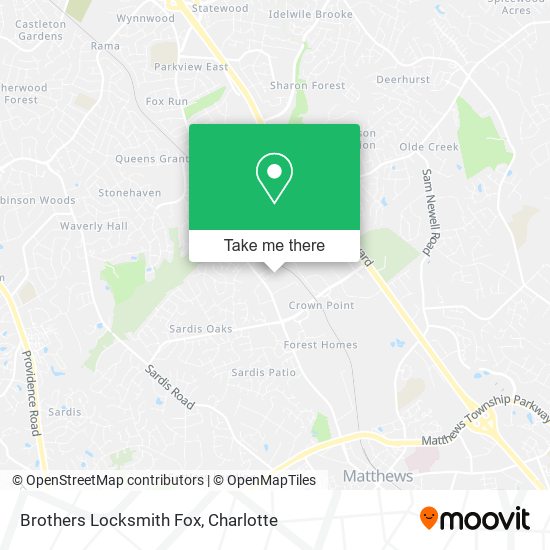 Mapa de Brothers Locksmith Fox