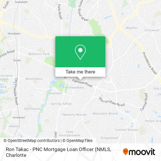 Ron Takac - PNC Mortgage Loan Officer map