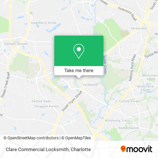 Clare Commercial Locksmith map