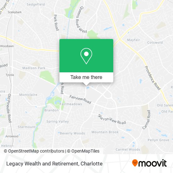 Legacy Wealth and Retirement map