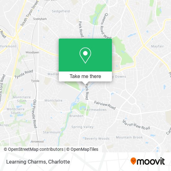 Mapa de Learning Charms