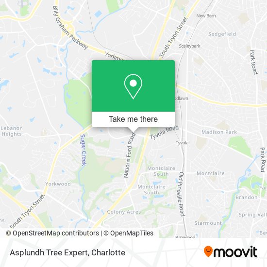 Asplundh Tree Expert map
