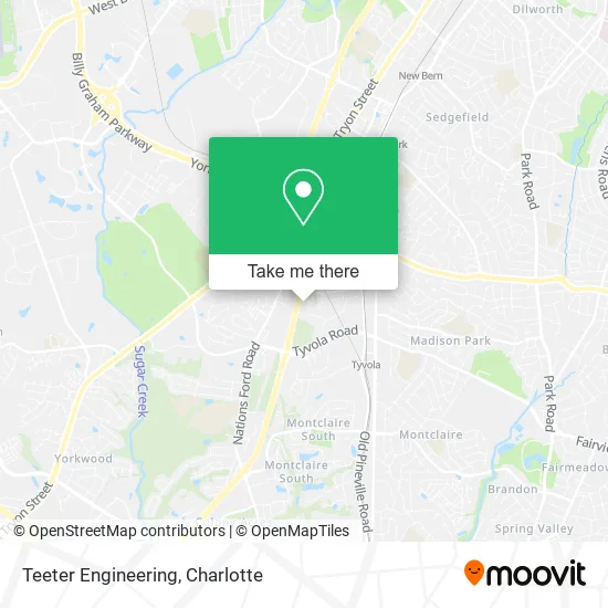 Teeter Engineering map