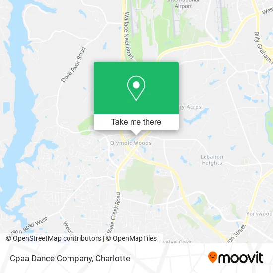 Cpaa Dance Company map