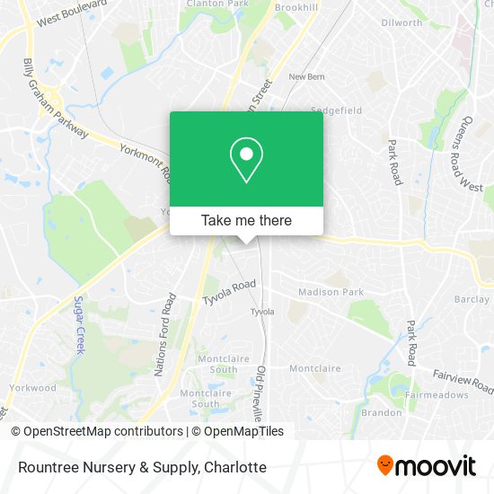 Mapa de Rountree Nursery & Supply