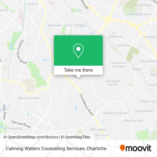 Calming Waters Counseling Services map