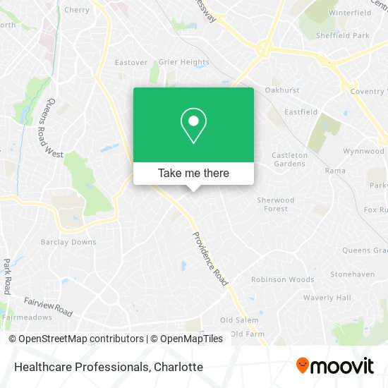 Mapa de Healthcare Professionals