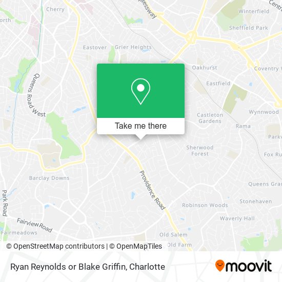 Mapa de Ryan Reynolds or Blake Griffin