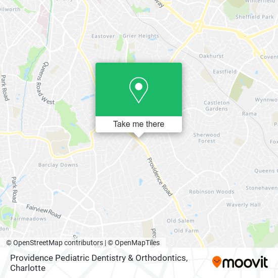 Providence Pediatric Dentistry & Orthodontics map