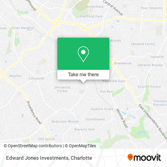 Edward Jones Investments map