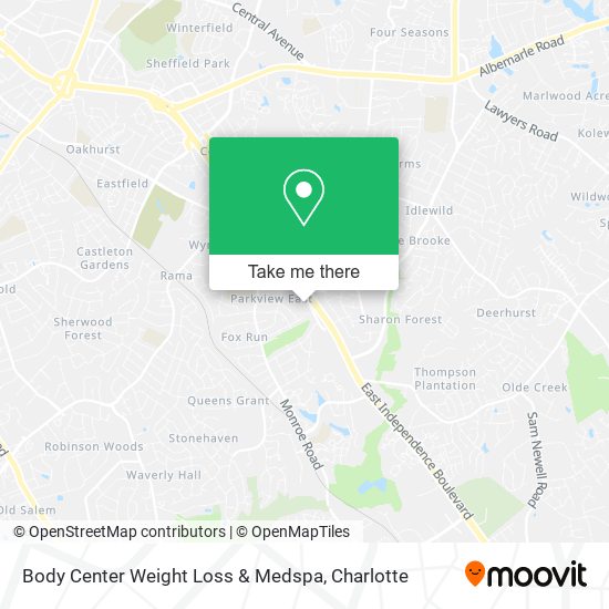 Body Center Weight Loss & Medspa map