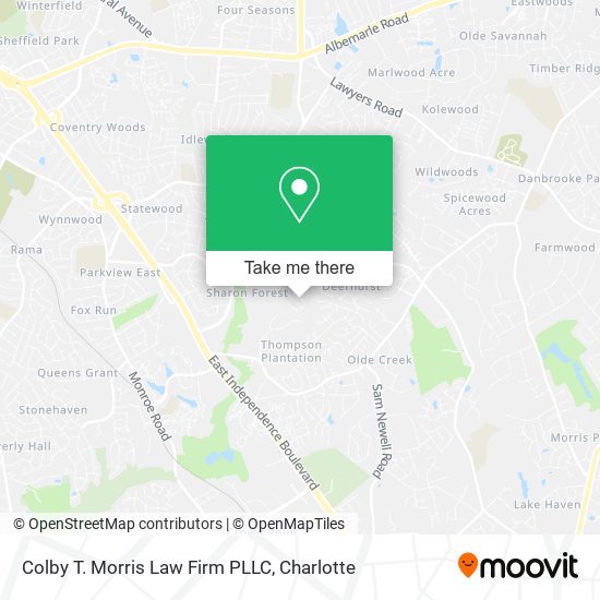 Colby T. Morris Law Firm PLLC map