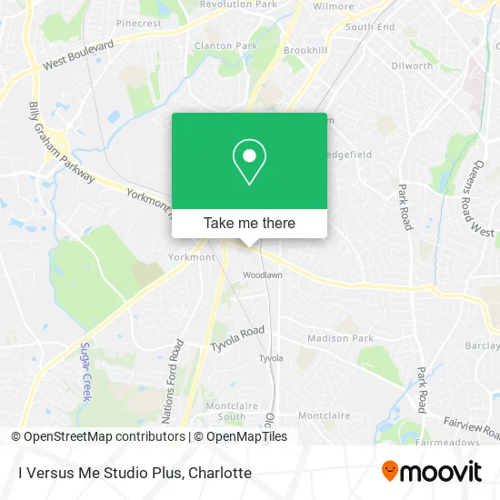 I Versus Me Studio Plus map