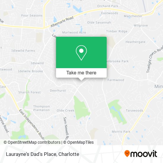 Mapa de Laurayne's Dad's Place