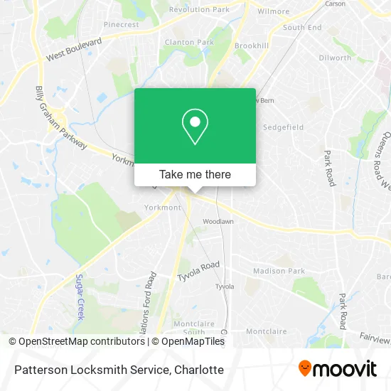Patterson Locksmith Service map