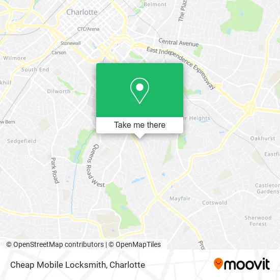 Cheap Mobile Locksmith map