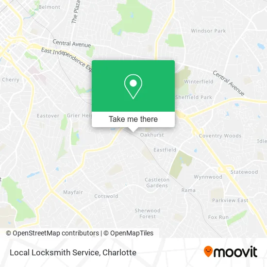 Local Locksmith Service map