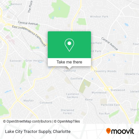 Lake City Tractor Supply map
