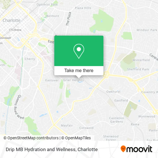 Drip MB Hydration and Wellness map