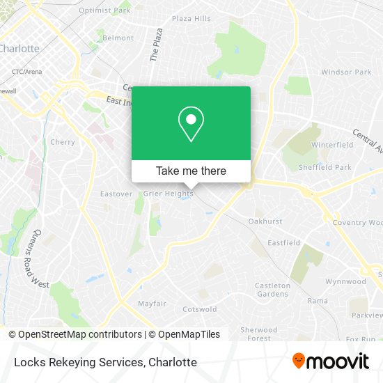 Locks Rekeying Services map