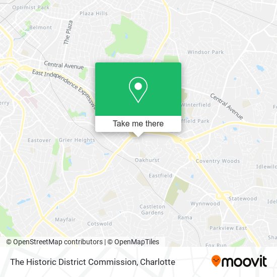 Mapa de The Historic District Commission