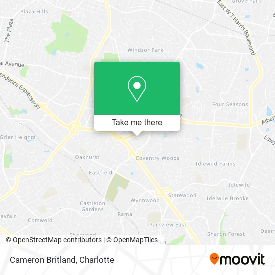 Cameron Britland map