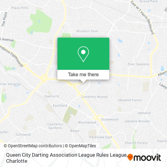 Queen City Darting Association League Rules League map