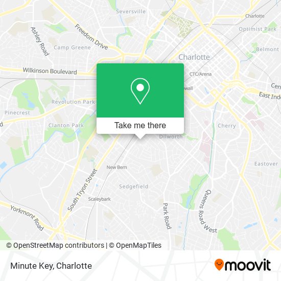 Mapa de Minute Key