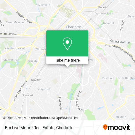 Era Live Moore Real Estate map