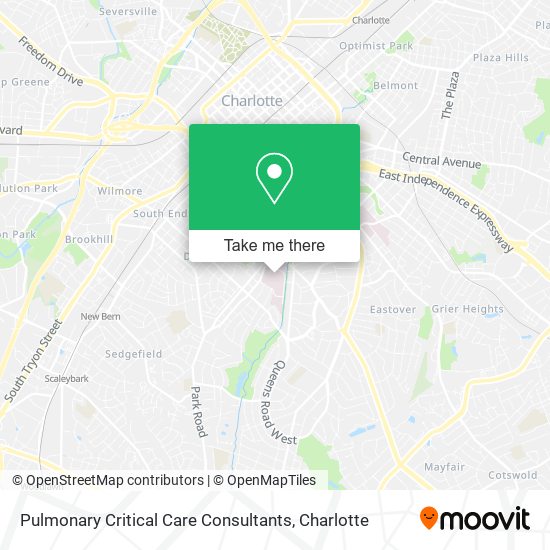 Pulmonary Critical Care Consultants map