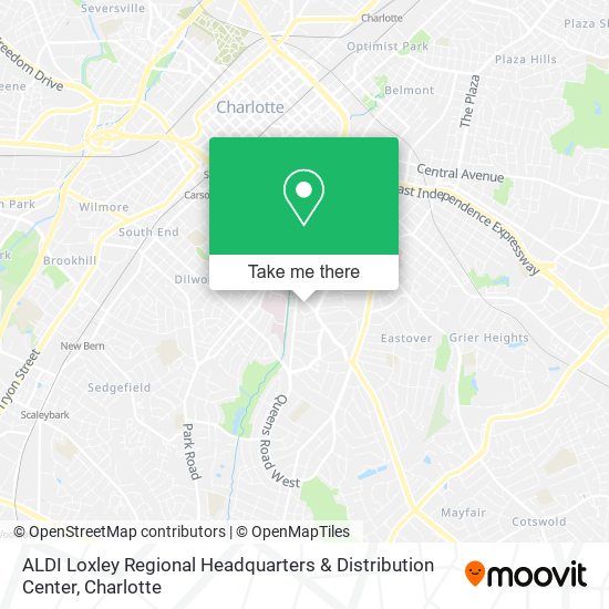 Mapa de ALDI Loxley Regional Headquarters & Distribution Center