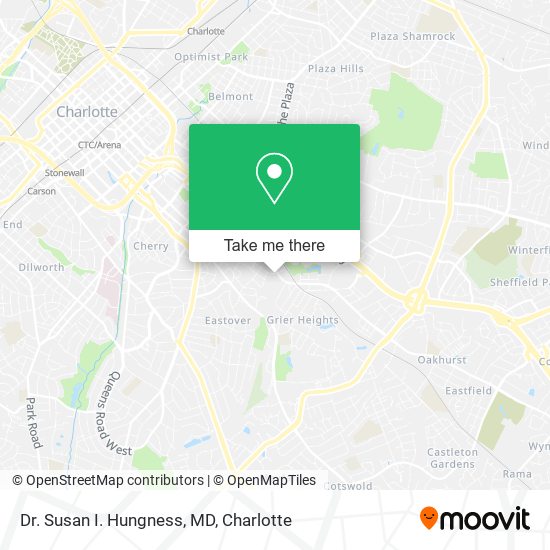 Mapa de Dr. Susan I. Hungness, MD