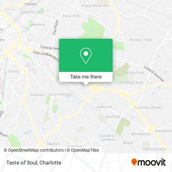 Mapa de Taste of Soul