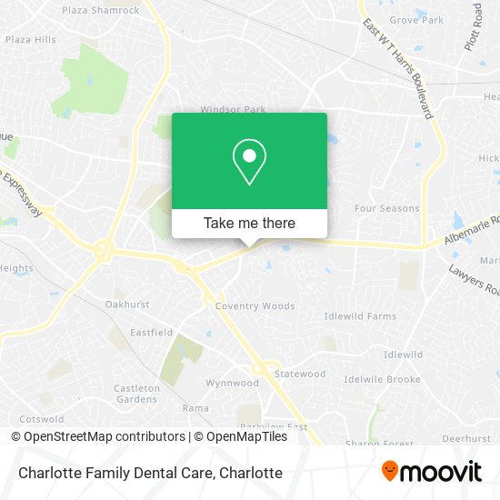 Charlotte Family Dental Care map