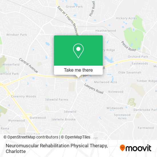 Mapa de Neuromuscular Rehabilitation Physical Therapy