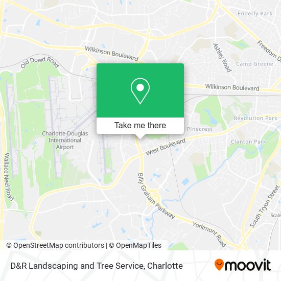 Mapa de D&R Landscaping and Tree Service