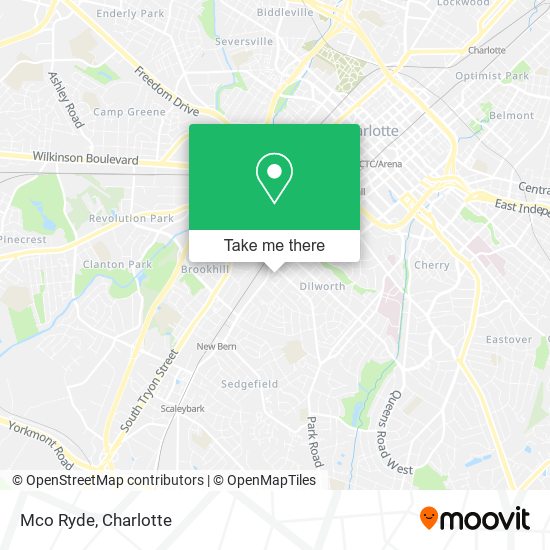 Mapa de Mco Ryde